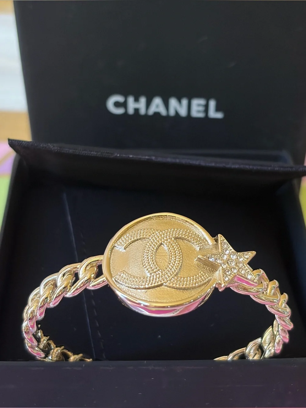 Chanel Gold  Bangle Bracelet